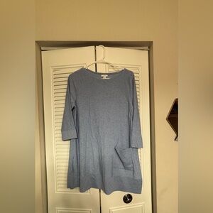 J. Jill Blue Tunic Top